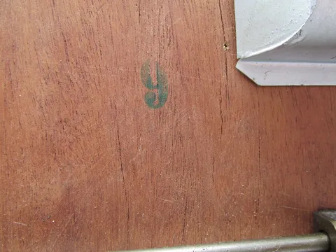 Under Playfield - Number Stamp