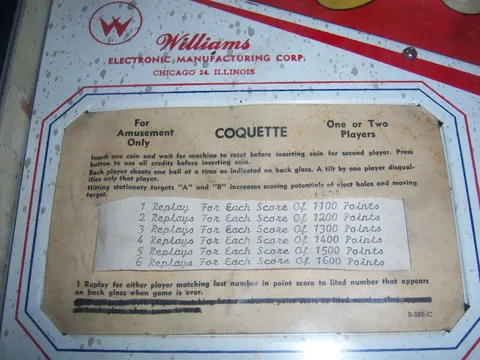 Instruction Card