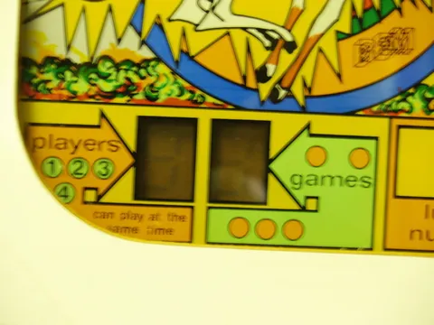 Backglass - Detail