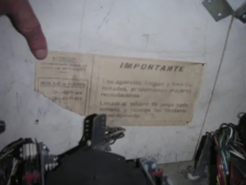 Inside Cabinet - Detail