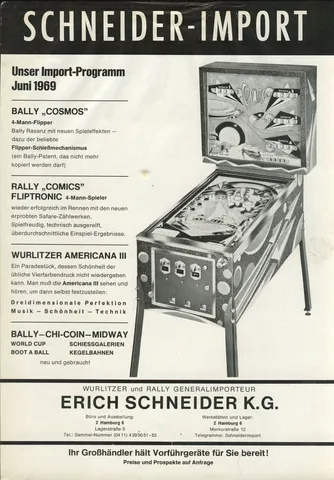 German Ad For Early Production Model*