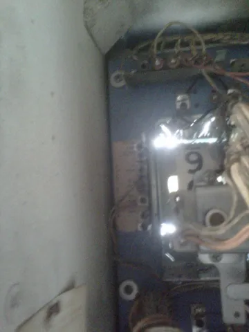 Inside German Backbox - No Bell Assembly*