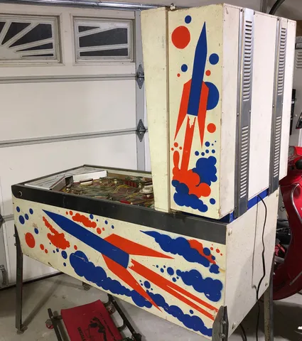 Sample Game - Cabinet - Rear View*