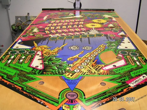 Stripped Playfield
