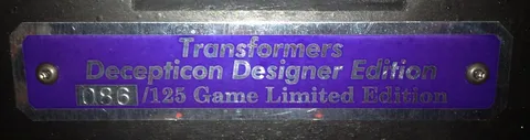 Limited Edition Plaque
