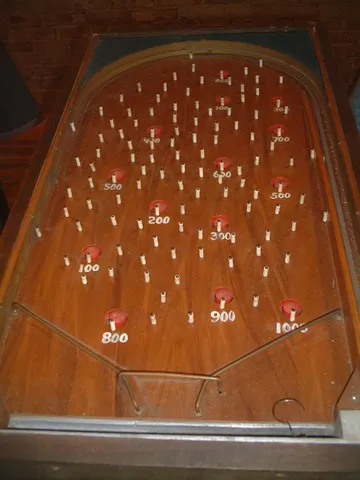 Playfield Holes in Reset Position