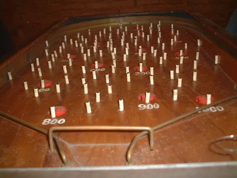Playfield Holes in Reset Position