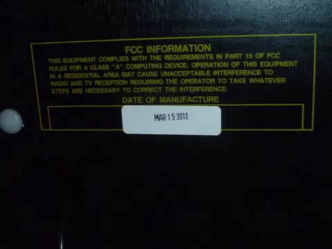 Date of Manufacture*