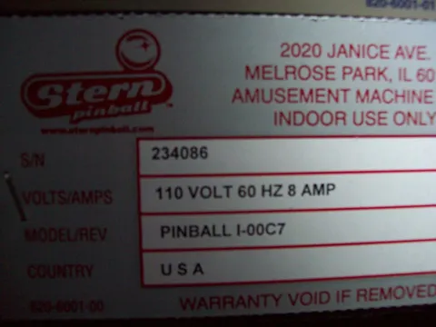 Serial and Model Numbers*