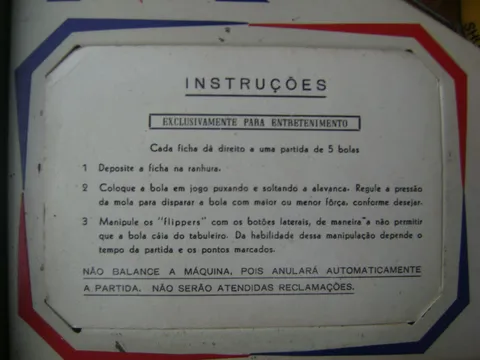 Instruction Card