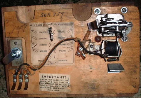 Inside Coin Door