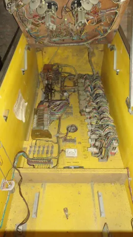 Inside cabinet