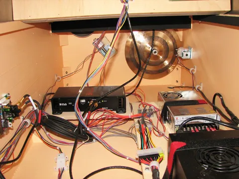 Inside Cabinet - Rear*