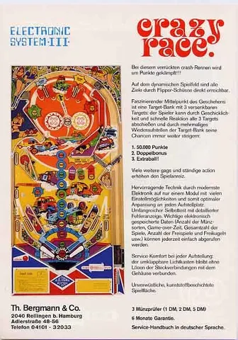 German Flyer - Back