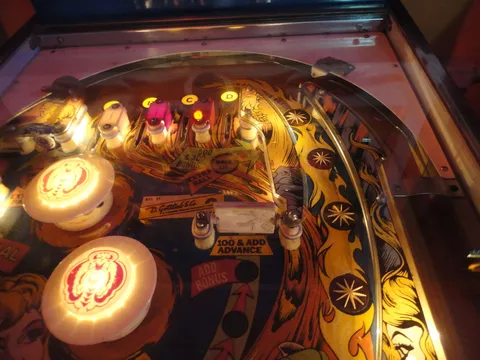 Illuminated Upper Right Playfield