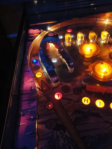 Illuminated Upper Left Playfield*