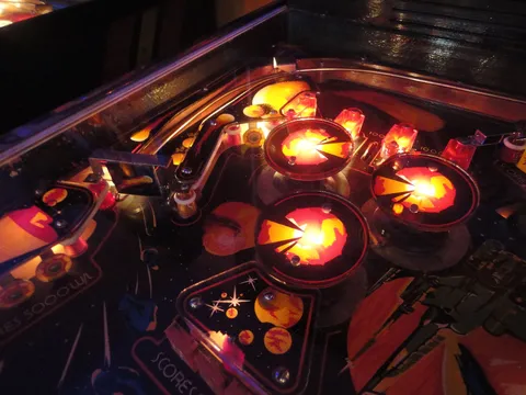 Pop Bumpers and Spinner