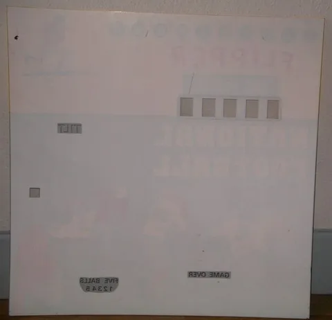 Backglass - Reverse