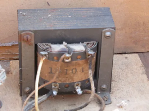 Inside Cabinet - Transformer