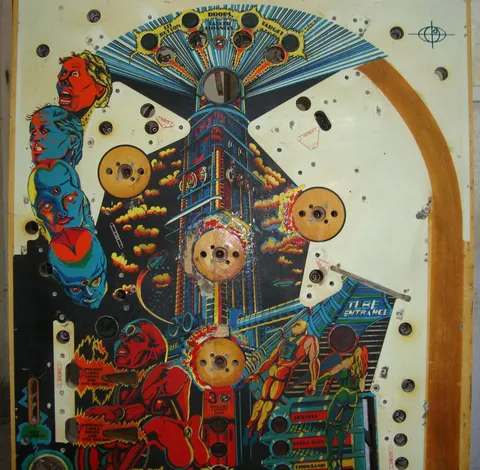 Stripped Upper Playfield*
