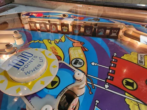 Illuminated Playfield - Drop Targets
