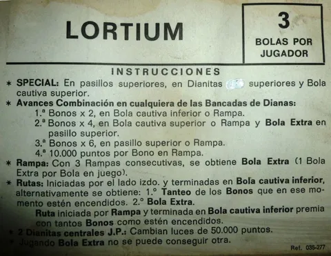 Instruction Card