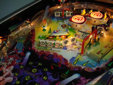 Illuminated Upper Playfield