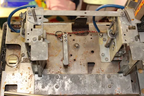 Inside Coin Door