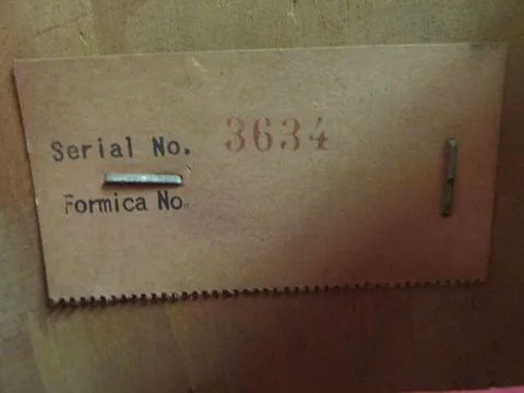 Serial Number - Coin Door*