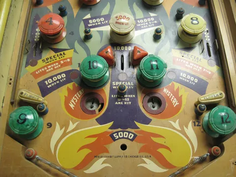 Lower Playfield (with retrofit flippers)
