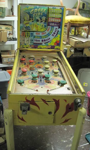 Cabinet - Front View (with retrofit flippers)*