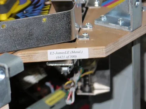 Playfield Serial Number*