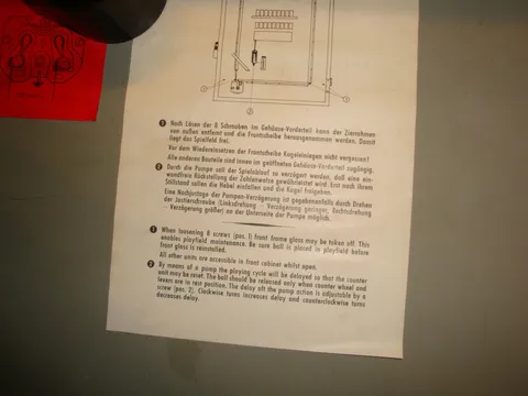 Operator Instructions