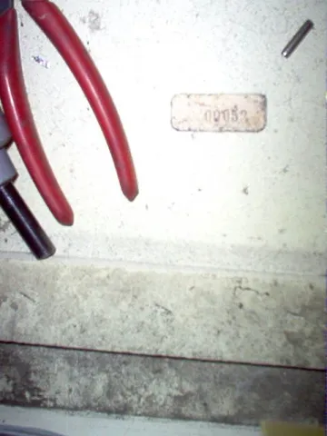 Inside Cabinet - Detail