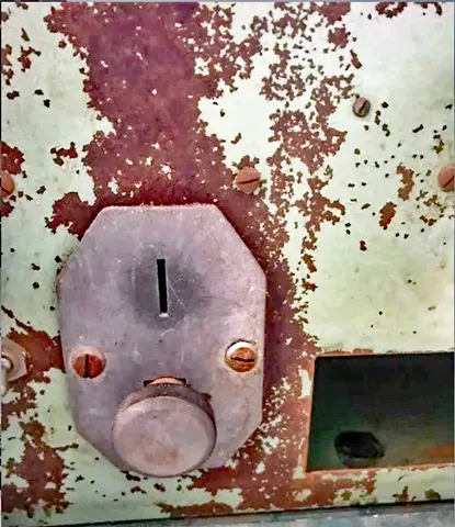 Coin Door - Detail