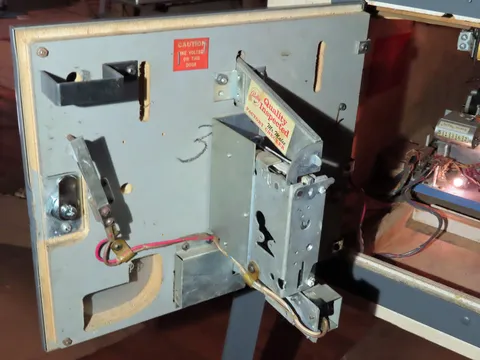 Inside Coin Door