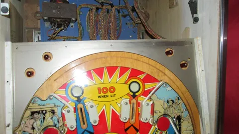 Upper Playfield - Top Apron Removed*