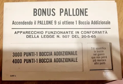Italian Instruction and Score Cards*