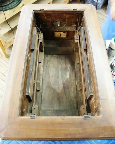 Inside Cabinet - Front*