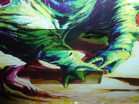 Backglass Overpainted Score Displays