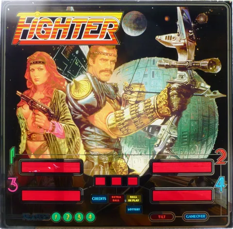 Illuminated Backglass - Green Players Version*