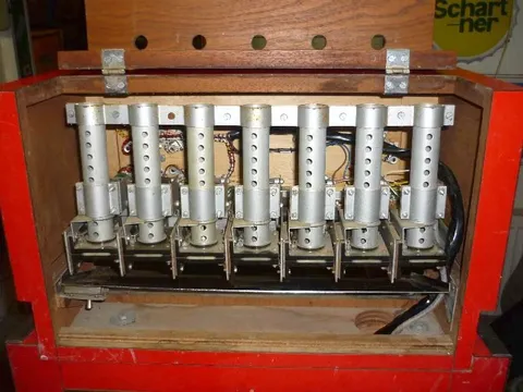 Inside Backbox - Token Dispensers