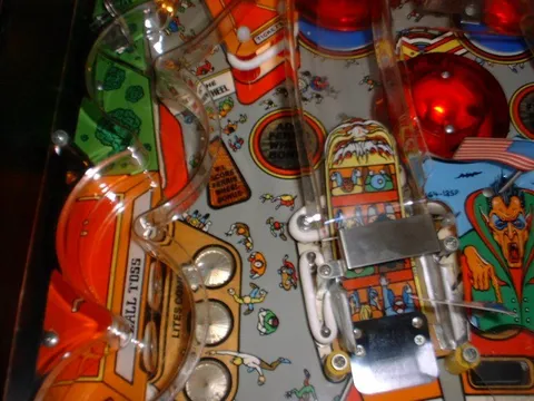 Left Playfield - Detail