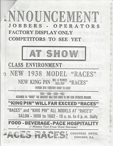 Show Announcement*