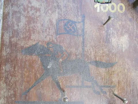 Rider and Swastika Flag