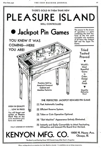 Coin Machine Journal Ad*
