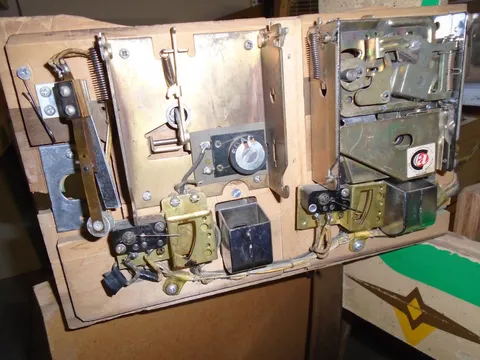 Inside Coin Door