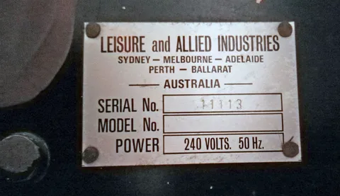 Cabinet - Serial Number*