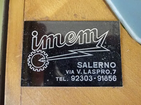 Manufacturer Plate