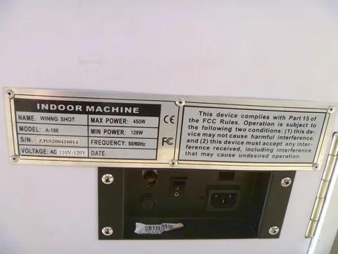 Manufacturer Plate